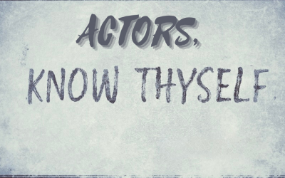 Actors, know thyself.